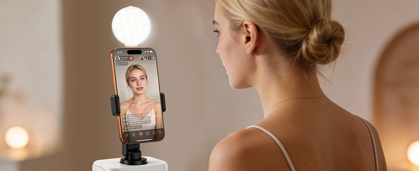 360° LED Selfie Ring Fill Light