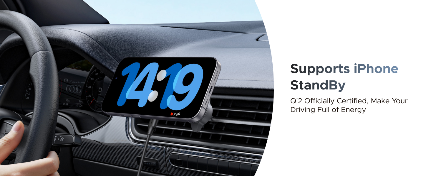 Supports iPhone StandBy