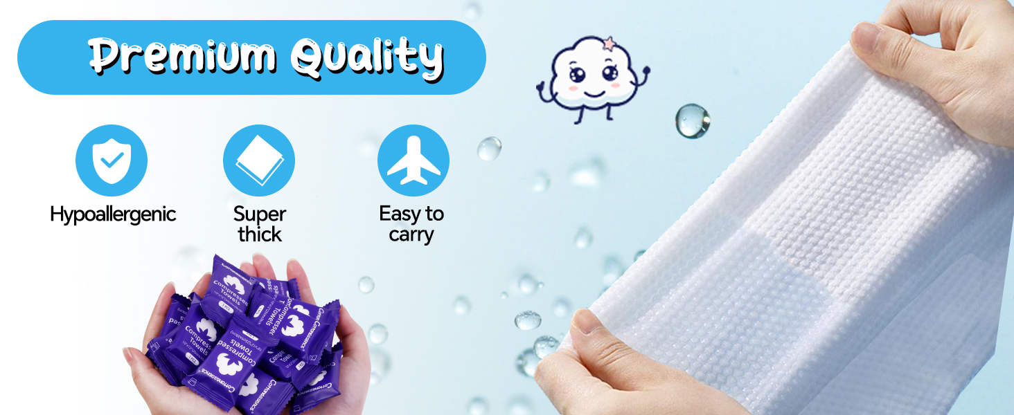 Compressed Towels