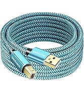 GOSYSONG Printer Cable 15ft, USB Printer Cord 2.0 Type A Male to B Male Cable Scanner Cord High S...