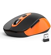 Wireless Mouse for Laptop, PC, Chromebook, Mac, MacBook, Silent Mouse with USB Nano Receiver, Sid...