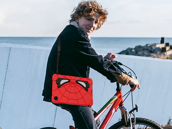 Spider-Galaxy Tab A11 Plus- Red Black M9