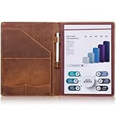 Jack&amp;Chris Leather Portfolio, A4 Document Folder Legal Pad Padfolio, Professional Writing Letter ...
