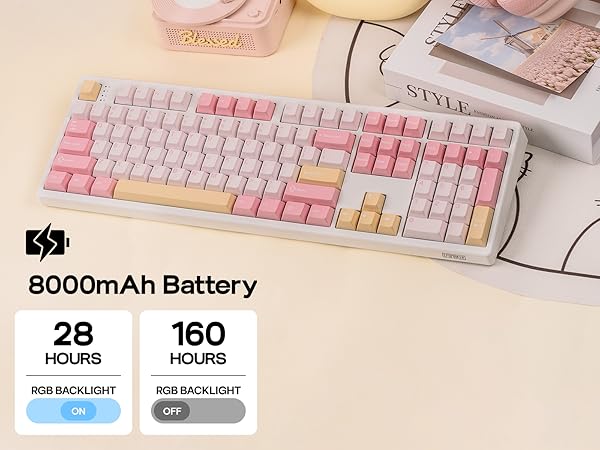 TH108 Wireless Gaming Keyboard