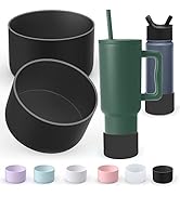 AIERSA 2Pcs Silicone Boot for Simple Modern Trek 40 oz Tumbler with Handle, Protective Water Bott...
