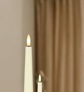 flameless taper candles