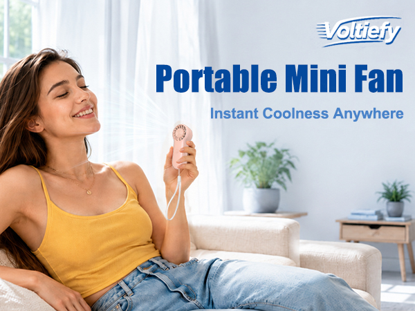 hand held fan with cooling plate