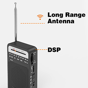 protable pocket radio