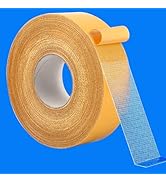 Qoqooice Double Sided Fabric Tape Heavy Duty Mounting Tape 0.79" x 66FT Resistente Clear Super St...