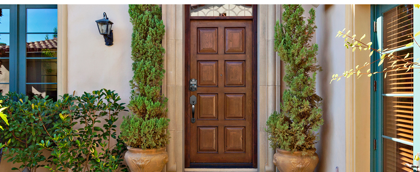 front door smart lock