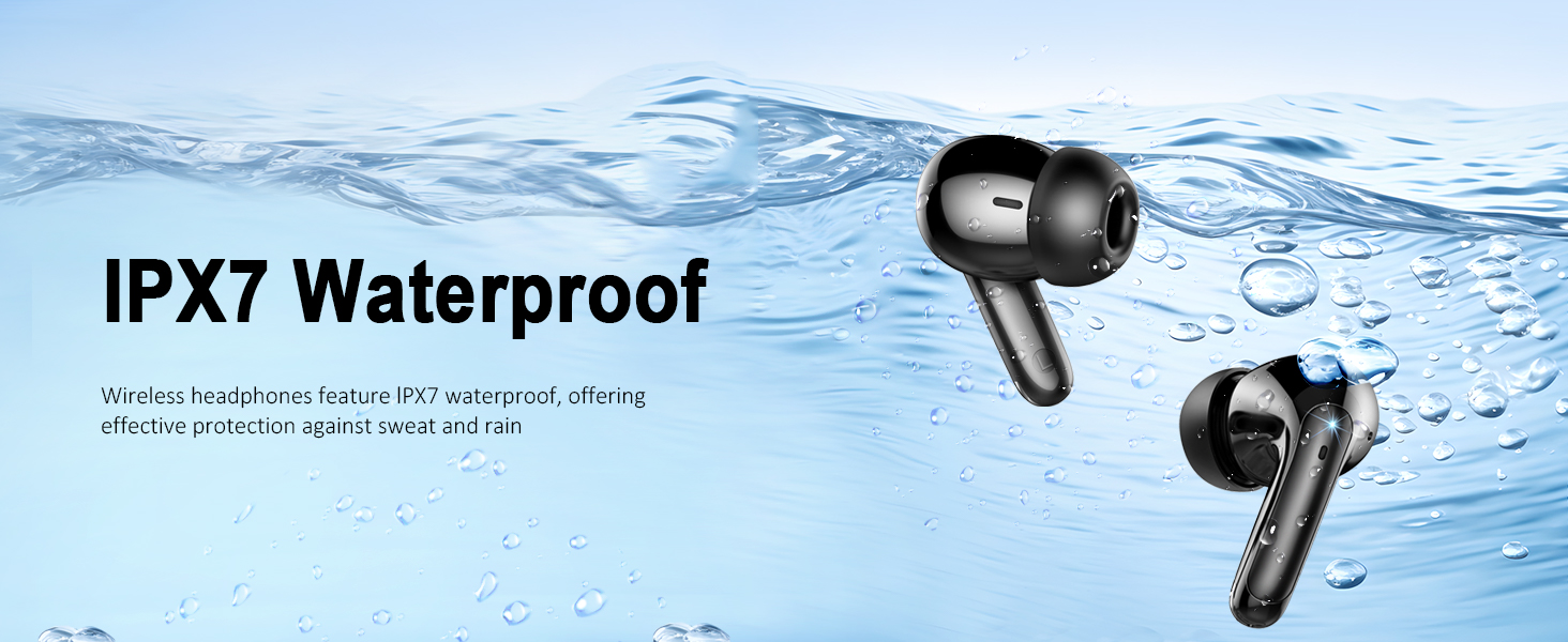 IPX7 waterproof