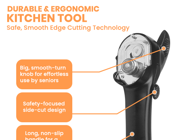 stainless steel can opener