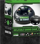 FranFusion Inflatable Gaming Chair for Kids &amp;amp; Teens with Cup Holders and Side Pocket