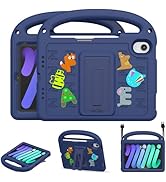 AGROMI Kids Case for iPad mini 7(A17 Pro) 2024/iPad Mini 6 2021 8.3 Inch, with Built-in Pencil Ho...