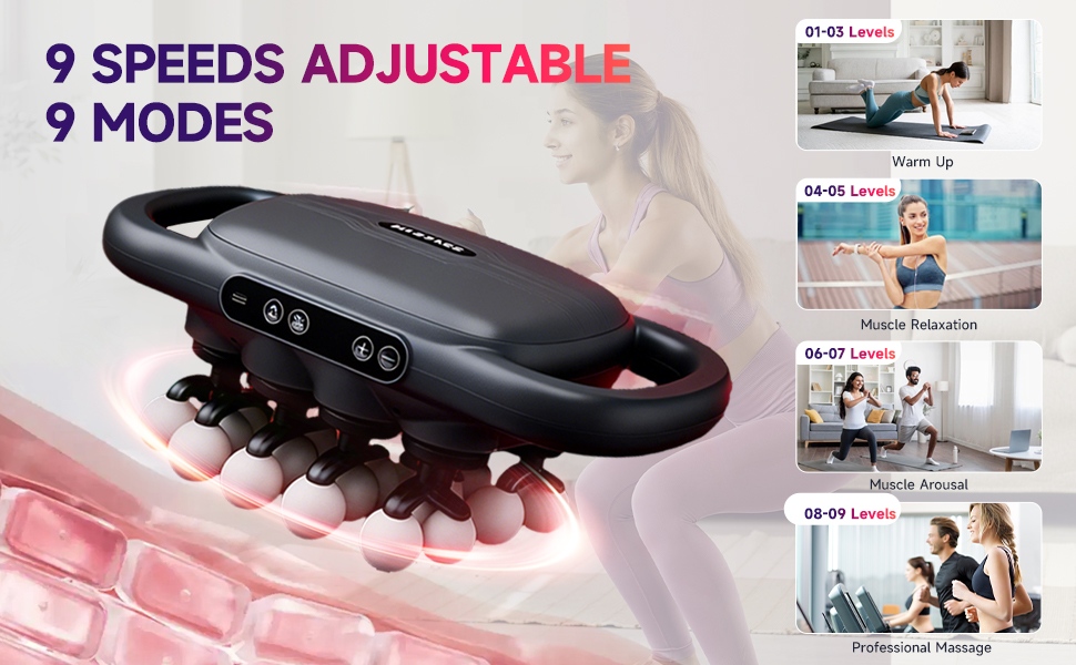 24-Heads Massage Gun Set