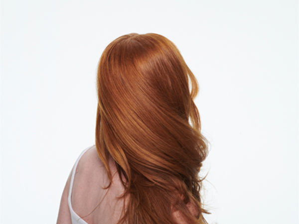 Healthy-looking red hair next to text about why this matters.