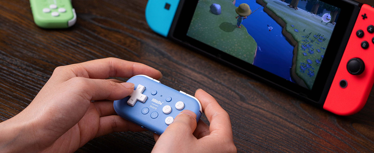 pocket-sized Bluetooth controller. Compatible with Switch and Android.