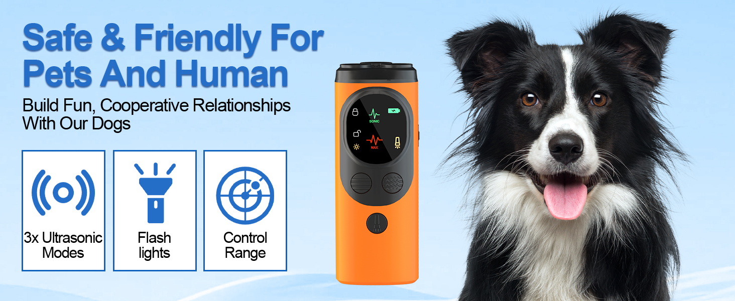 Dog Sonic Bark Deterrents Devices for Own or Neighbor&amp;#39;s Dog,