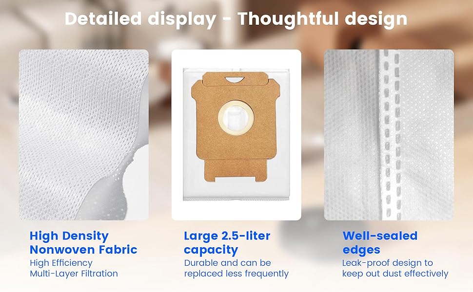 Roomba 405 vacuum bags