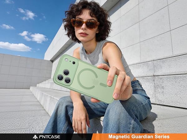 FNTCASE for iPhone 17 Pro Max Case