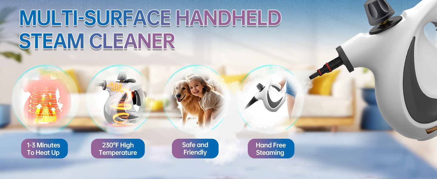 handheld steam cleaner