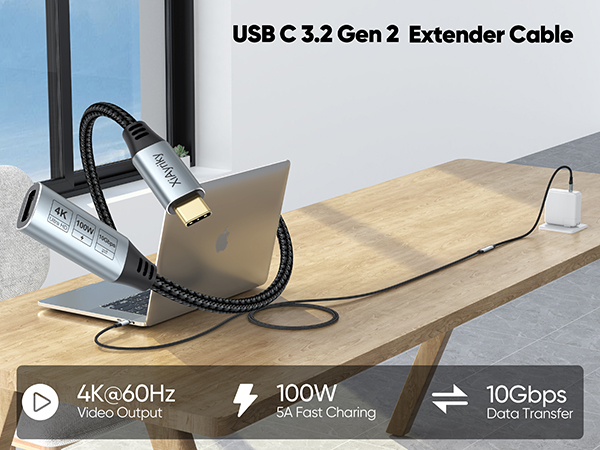 usb c extension cable