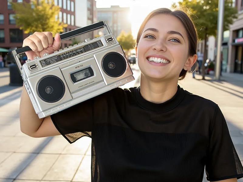 cassette player boombox TAPE RECORDER