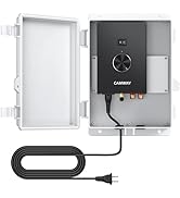 CAMWAY Bluetooth 5.0 Power Amplifier for Outdoor Speakers 4-8 Ohms - Peak Power 200W+200W Home Pa...