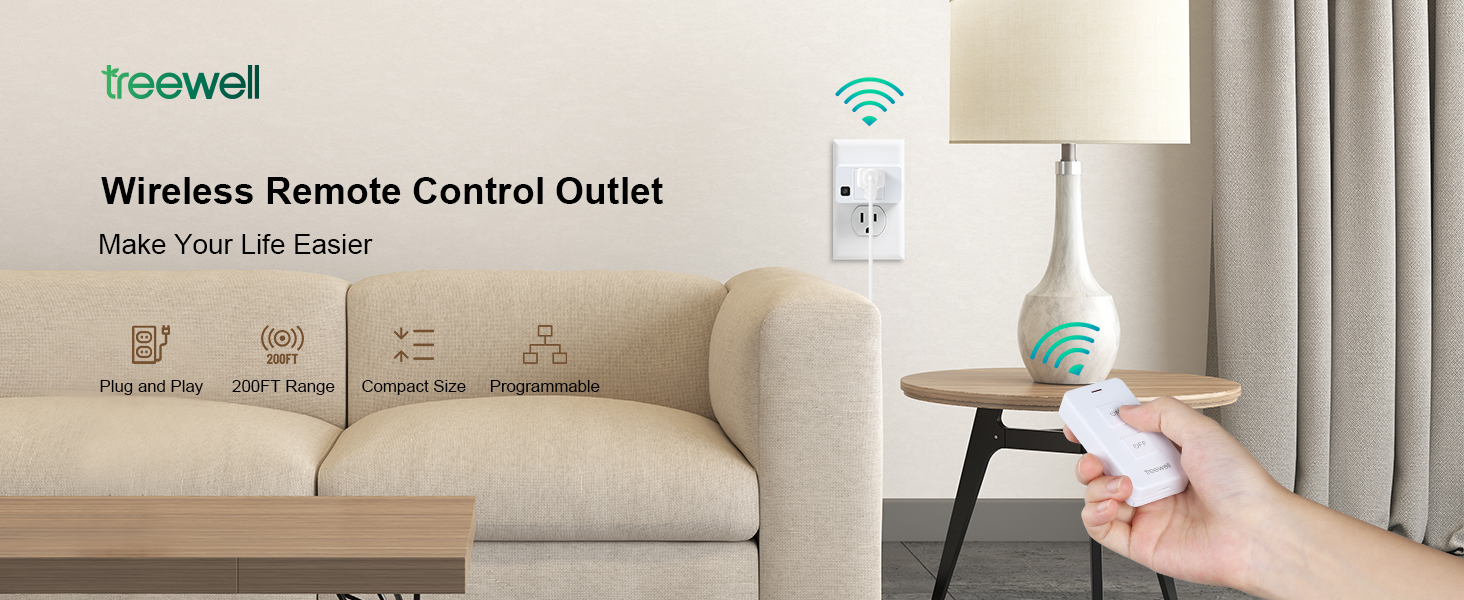 remote control outlet