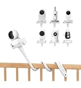 Universal Bracket for GHB Baby Monitor,Flexible Baby Camera Mount Compatible with HelloBaby Monit...