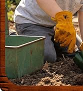 Kids Leather Garden Gloves