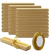 24 Pcs Gift Box Set, Lainrrew Cardboard Jewelry Gift Boxes Necklace Gift Boxes Cotton Filled Card...