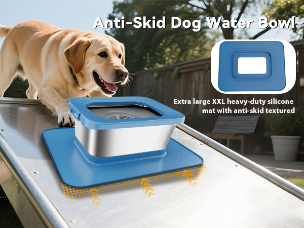 No Spill Dog Water Bowl