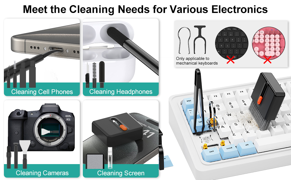 multifuntional cleaning kit