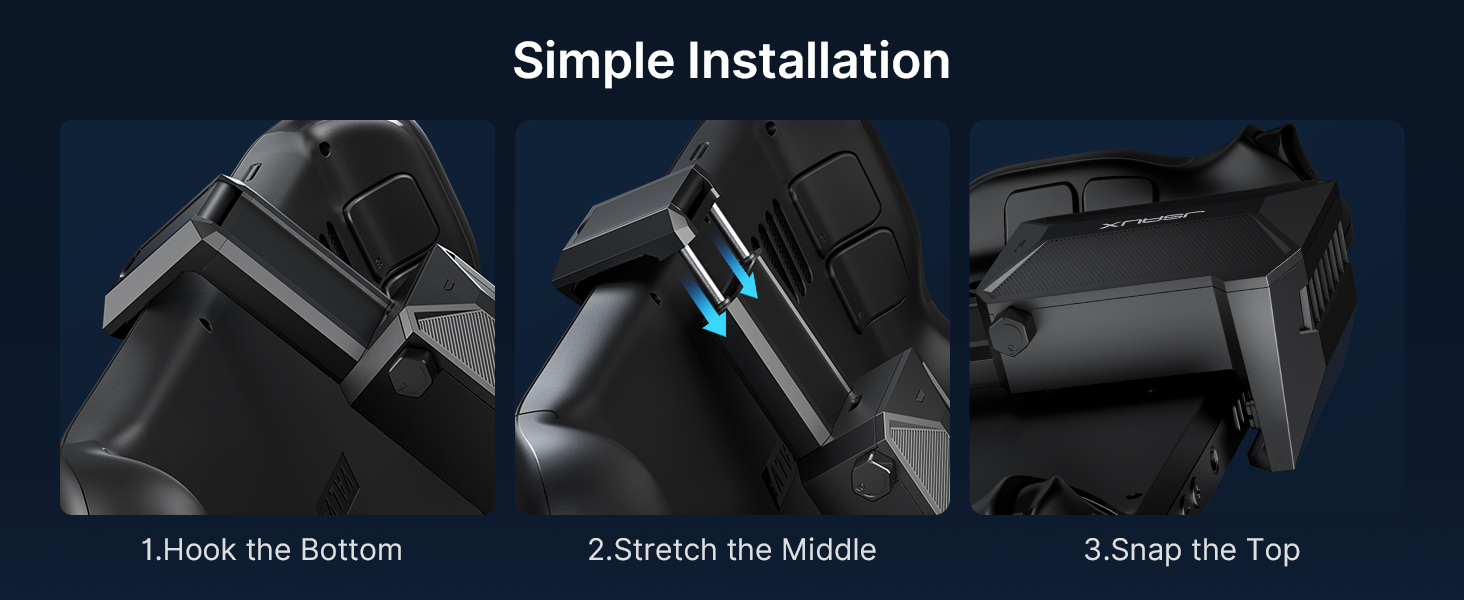 JSAUX Cooling Fan for Steam Deck, Steam Deck Cooler