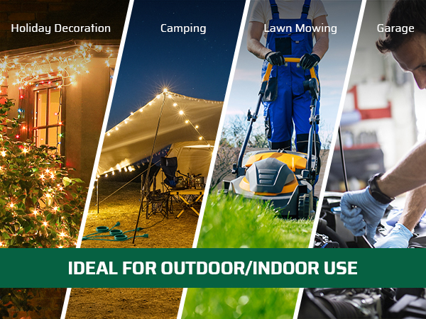 Ideal for Outdoor/Indoor Use