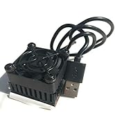 Easycargo USB Fan Heatsink Peltier Module Kit, 40mm USB Fan Heatsink Thermoelectric Peltier Coole...