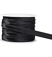 BENECREAT 13.5 Yard Satin Bias Tape 3/8 Inch Double Fold Satin Binding Bias Ribbon for Cheongsam ...