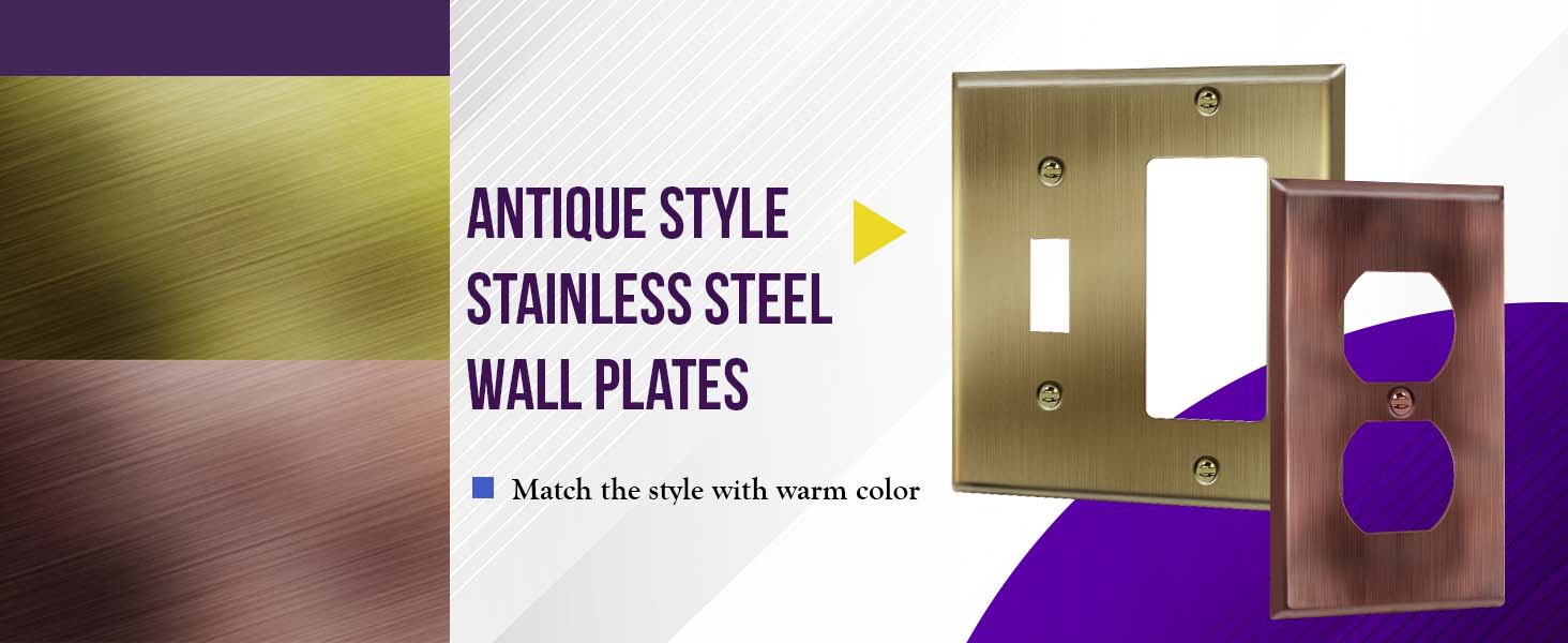 77 stainless steel wall plates hero banner