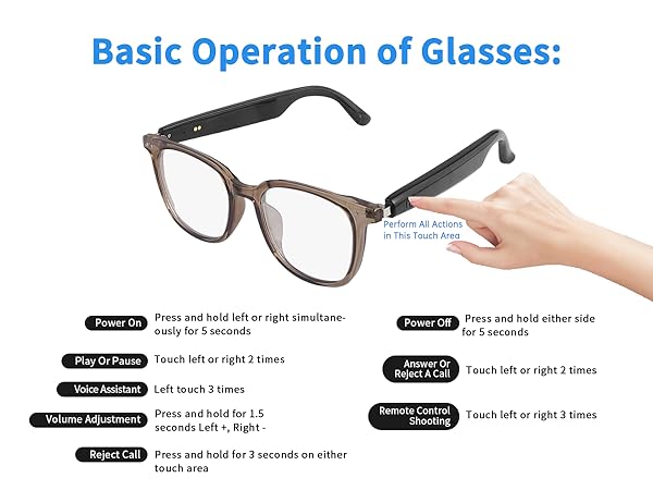 bluetooth smart glasses for men