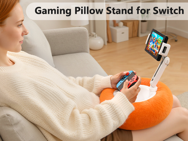 Tablet Pillow Stand for Bed, Compatible with 4.7&amp;#34;-13&amp;#34; Tablet/Kindle