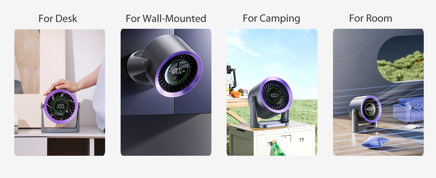 rechargeable portable fans