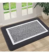 Colorxy Indoor Door Mat, Non-Slip Absorbent Resist Dirt Entrance Rug, Durable Low-Profile Inside ...