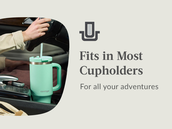 Fits In Most Cupholders
