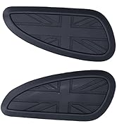 Motorcycle Fuel Pad Decal, Fydun Rubber Fuel Sticker Pad Protector Fit for Bonneville T100 T120//...