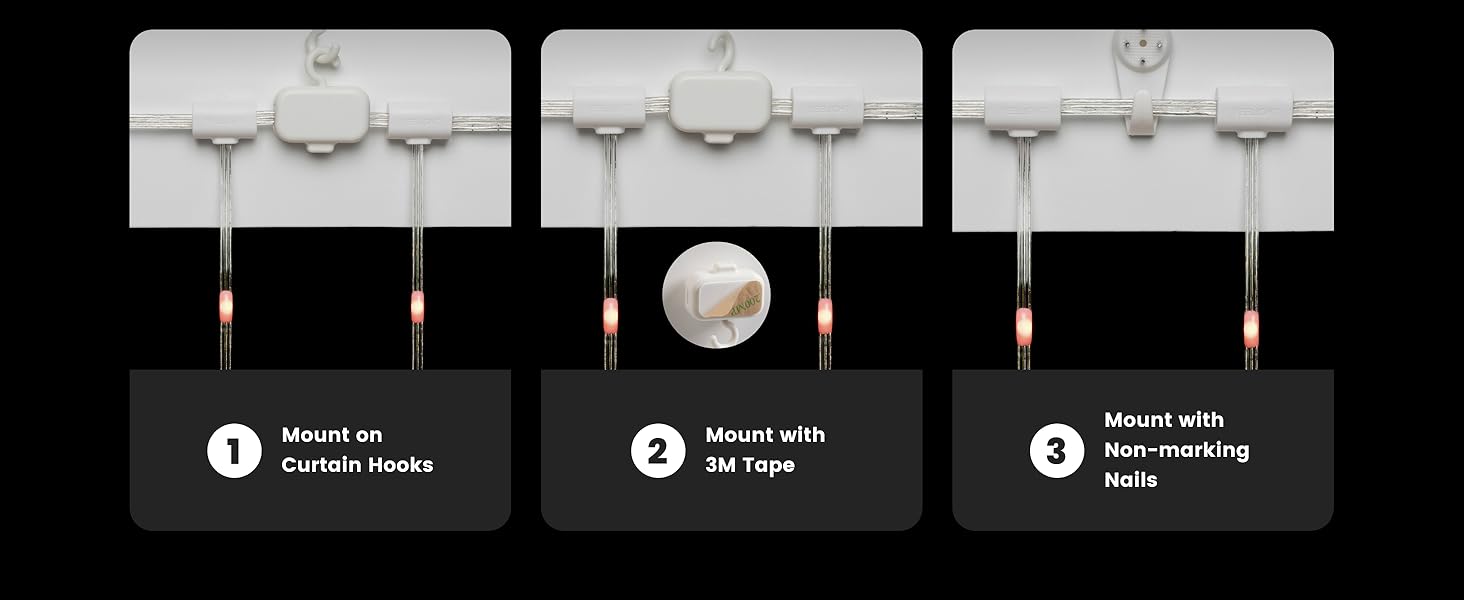 Smart Curtain Light for Christmas/Halloween/New Year