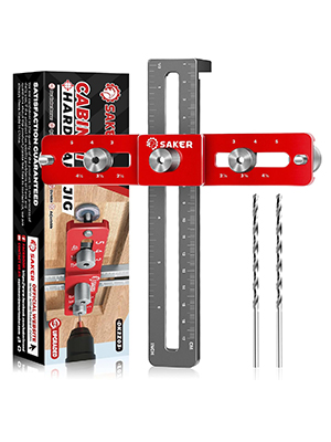 saker cabinet hardware jig tool