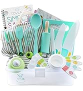 Tovla Jr. Kids Cooking and Baking Gift Set with Storage Case - Complete Cooking Supplies for the ...