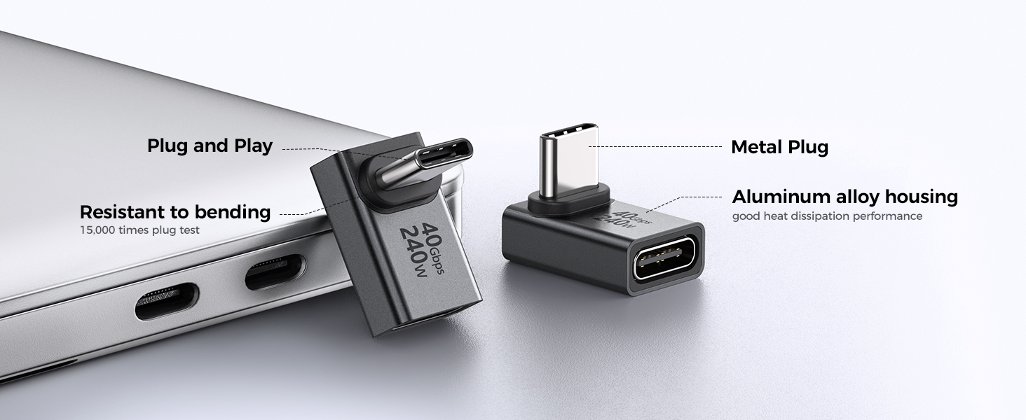 90 degree usb c