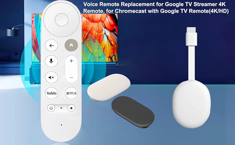 Voice Remote Only for Google TV Streamer (4K)